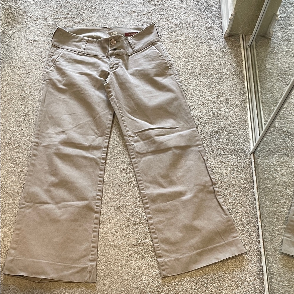 dELiA*s Women's Beige Flare Jeans